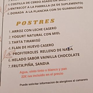 La importancia de una sola letra, y el impacto que ésta puede tener en unos profiteroles.